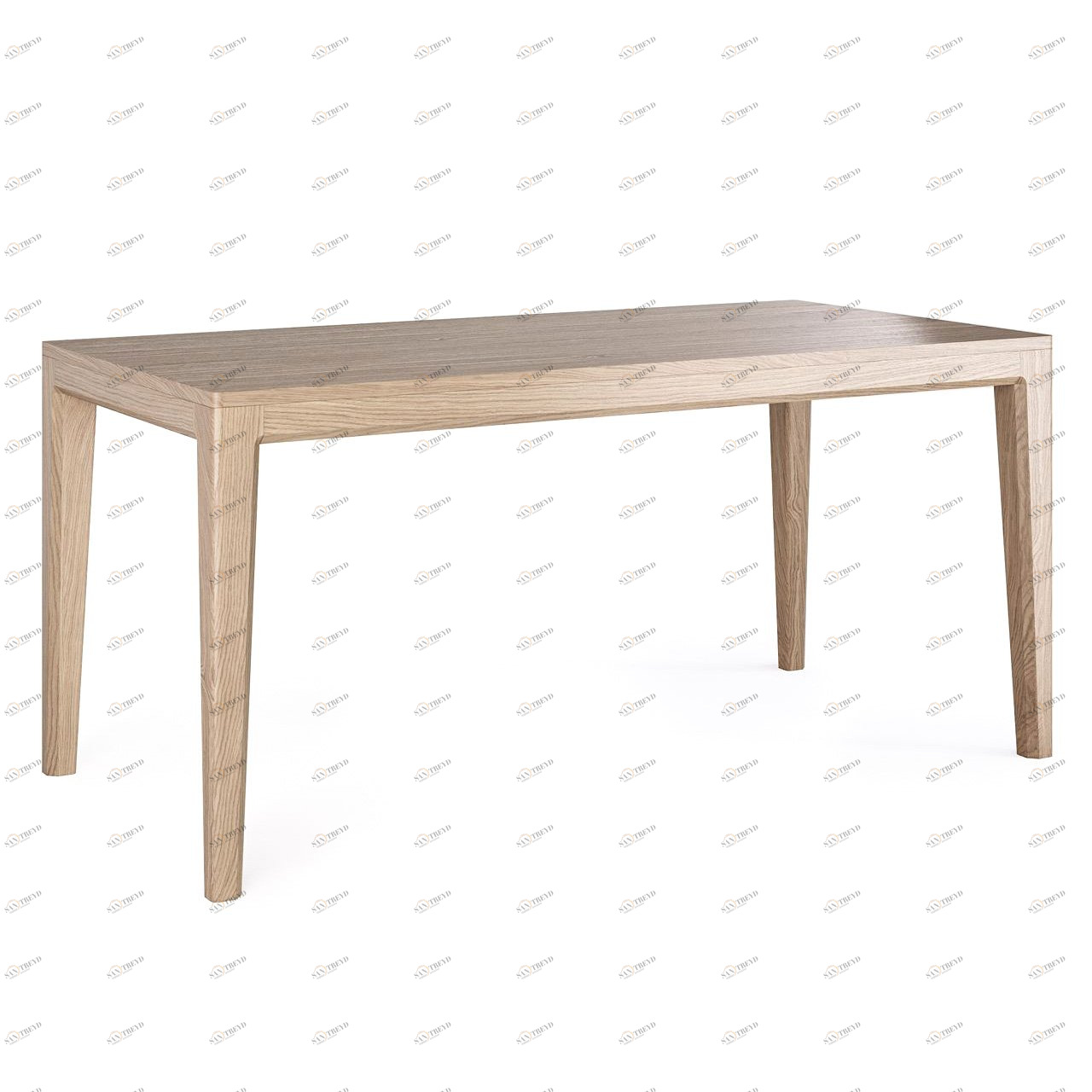 Обеденный стол прямоугольный осветленный дуб 160 см Mavis THE IDEA  210052 Дуб сонома;бежевый 