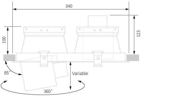 Essenzialed Многофункциональный встраиваемый светодиодный светильник sun-id-1427789 - Вид №4
