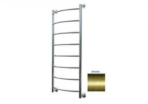 Полотенцесушитель водяной Aquanet Romeo 1200x500 бронза