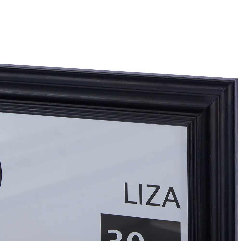 Рамка Inspire Liza 30x40 см дерево цвет чёрный 18464410 STLM-2034651 