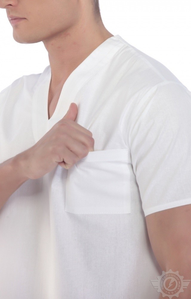 66037 Куртка пекаря  Повар  размер 52-54/182-188 Спецодежда  - Вид №5