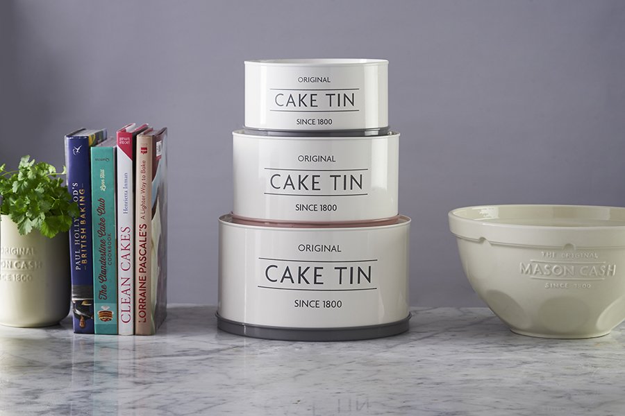 Емкости для хранения десертов 3 штуки разноцветны Innovative Kitchen MASON CASH  00-3871160 Голубой;зеленый;розовый;разноцветный  - Вид №1