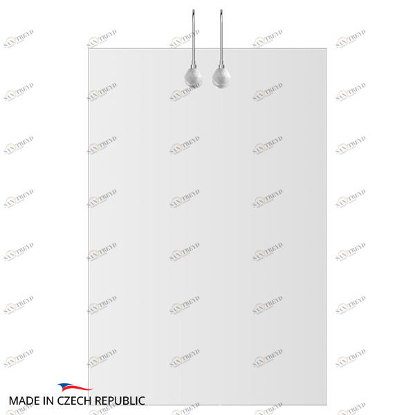 Зеркало со светильниками (50х75 см) ELLUX (Чехия) CRY-A2 0205 sun-id-561519