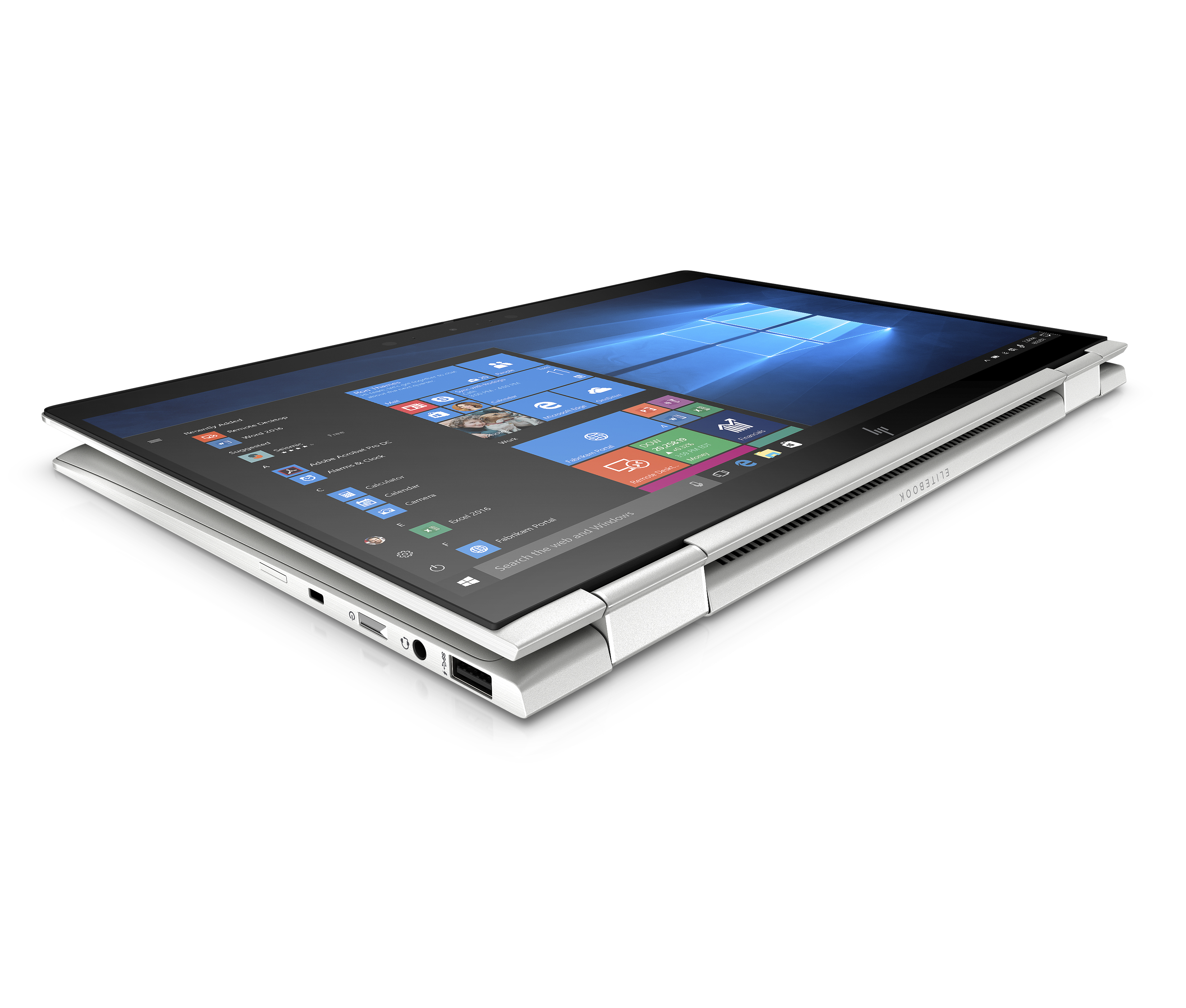 7KN27EA#ACB elitebook x360 1040 g6 14"(3840x2160)/touch/intel core i7 8565u(1.8ghz)/32768mb/512ssdgb/nodvd/int:intel hd graphics 620/lte/3g/67whr/war 3y/1.35kg/metallic grey/w10pro + 400 nit, pen HP Santreyd  - Вид №6