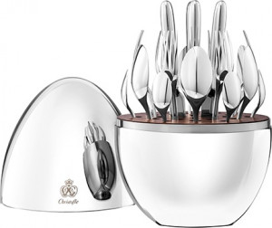 10587116 Christofle Набор столовых приборов 6/24 "Моод" (посеребр.) Посеребрение