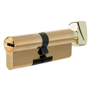 Цилиндр Apecs Premier XR-70-C15-G, 35x35 мм, ключ/вертушка, цвет золото