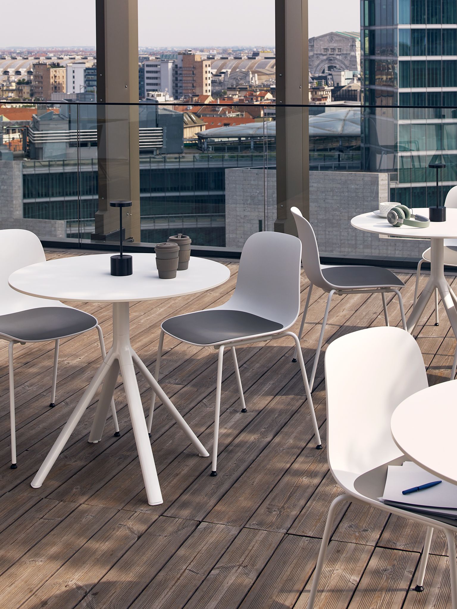 Круглый садовый стол Lapalma FORK OUTDOOR ARCH-00127983 - Вид №4