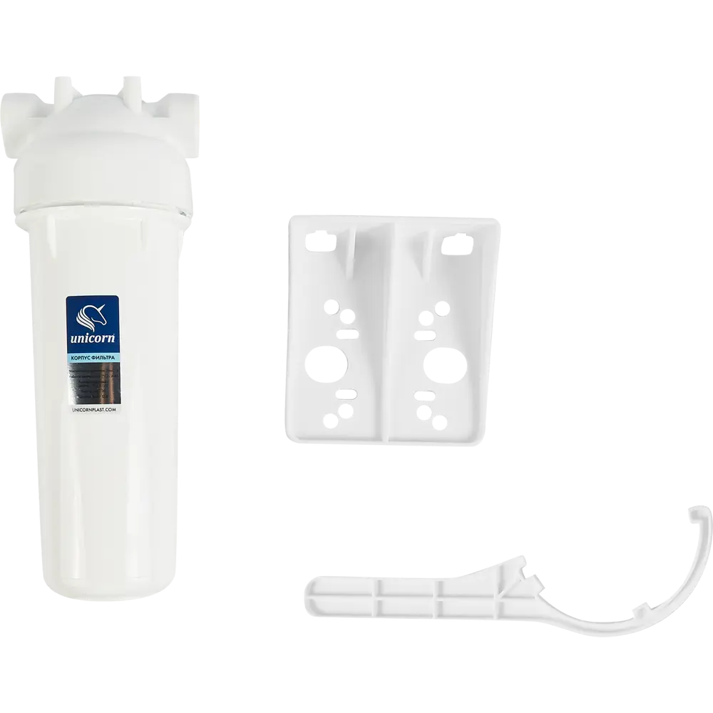 Магистральный фильтр для холодного водоснабжения (ХВС) Unicorn KSBPN 12 LM SL10 1/2" пластик STLM-2039643 - Вид №1