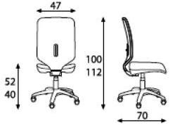 AP Factor Вращающееся офисное кресло с 5 спицами Alabama sun-id-1352512 - Вид №10