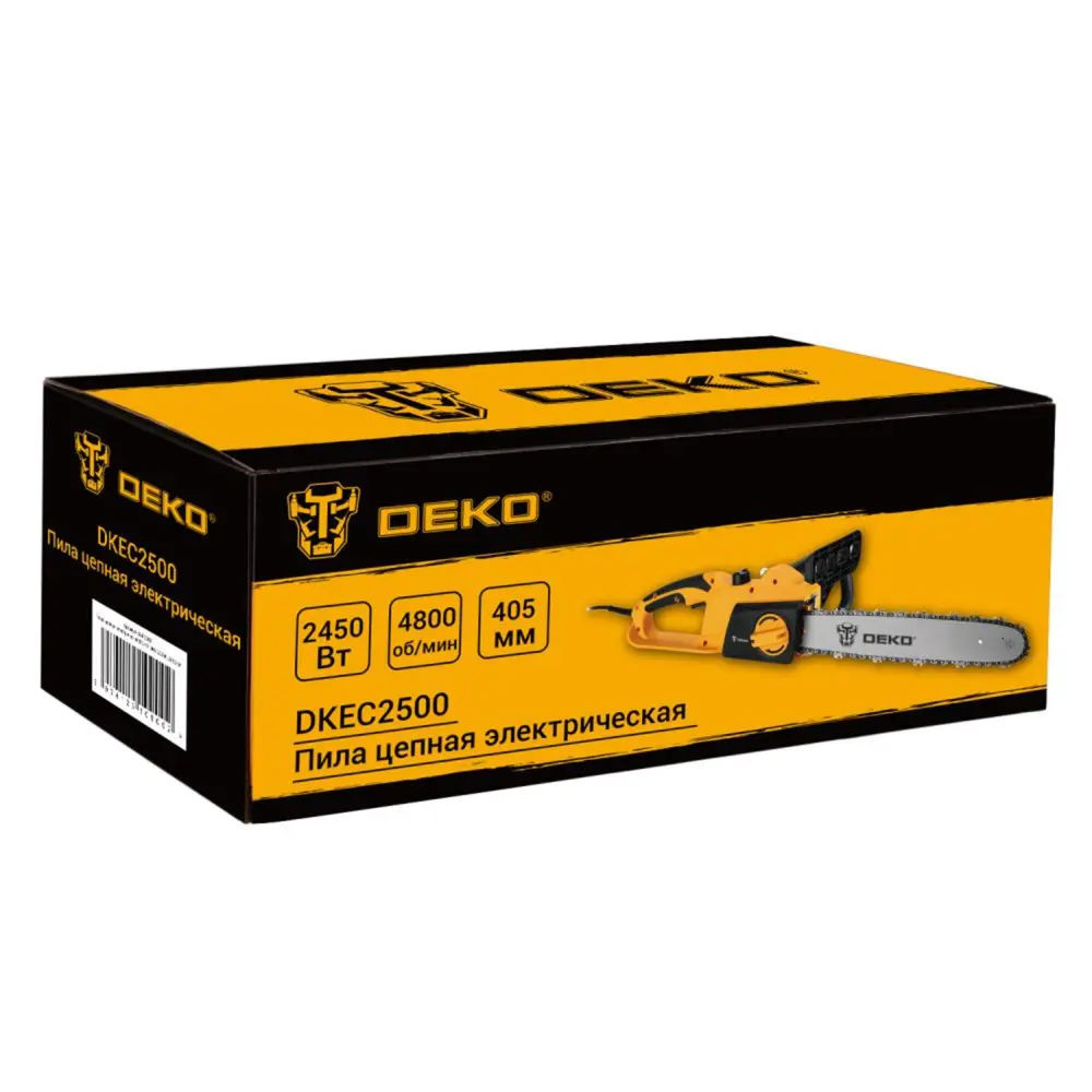 Цепная пила Deko DKEC2500 для садовых и строительных работ 89399062 STLM-1566392 - Вид №4