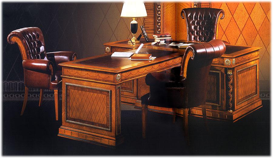 Письменный стол  EZIO BELLOTTI 2187+2190 Platinum