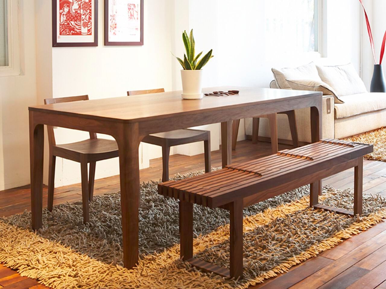 Прямоугольный стол из массива дерева Air Division Perry ARCH-00042259 - Вид №4