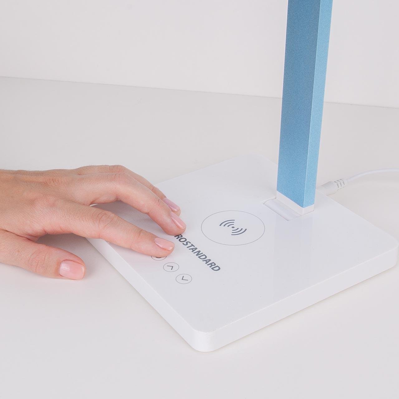 Настольная лампа Elektrostandard Lori белый/голубой TL90510 4690389112225 ELEKTROSTANDARD КЛАССИЧЕСКИЕ 222903 Белый;голубой  - Вид №3