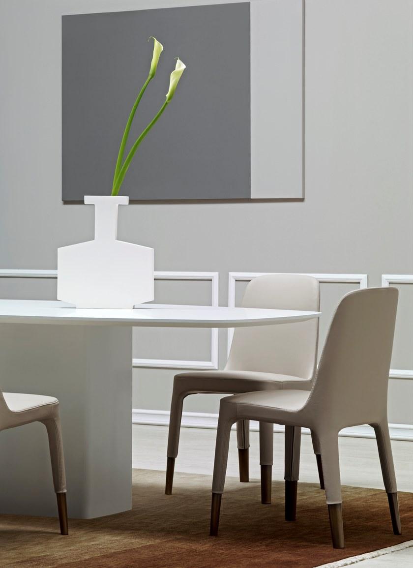 Pedrali Обитый кожаный стул для ресторана Ester 691 - Вид №6