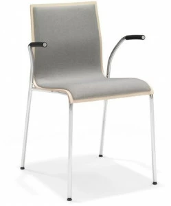 Casala Стул для конференций, штабелируемый из меламина, с подлокотниками Noa iii 753/10