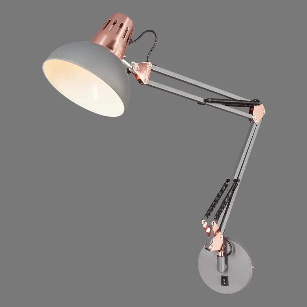 Светильник настенный L1113-1А Installer 1хЕ27х40 Вт металл, цвет медный LAMPLANDIA STLM-2198985 - Вид №1