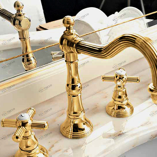 Смеситель для раковины на 3 отв. SBLV-ТТ-xx Eurodesign Tuscany SBLVТТXX