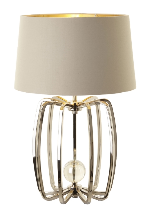 Настольная лампа Small (только основание) от RVAstley 5851 RVASTLEY ИНТЕРЬЕРНЫЕ 061976 Белый;золото  - Вид №1