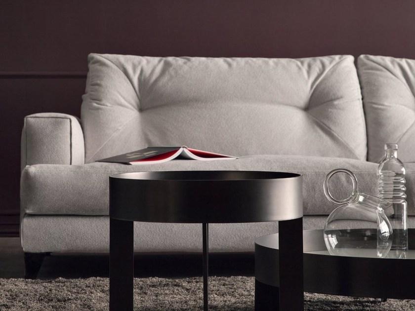 Bodema Круглый журнальный столик из стали и стекла  Siv000/siv001/siv002  - Вид №3