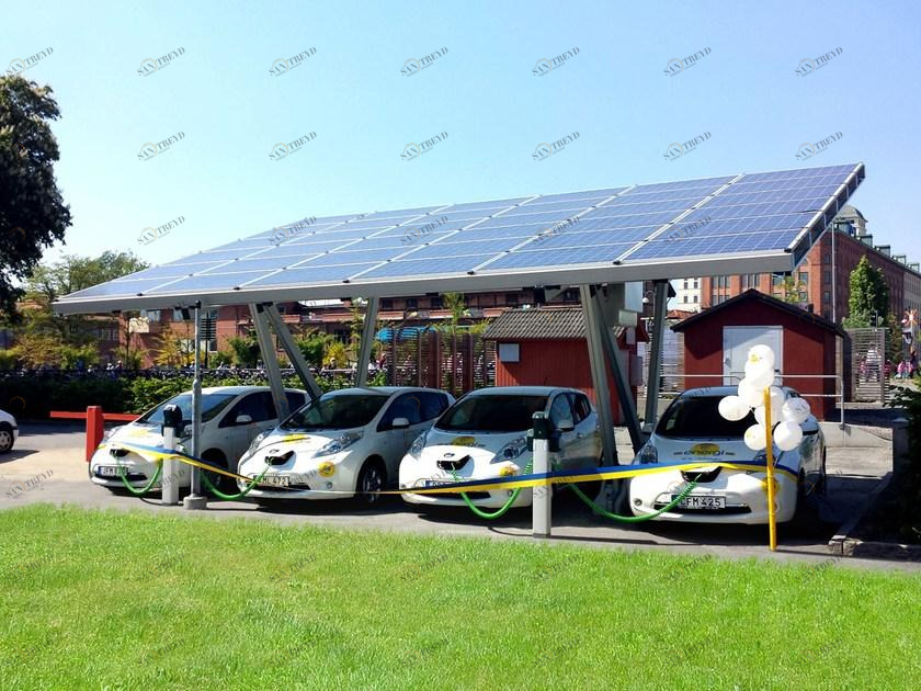 Giulio Barbieri Укрытие с фотоэлектрическими панелями для парковочного места sun-id-1415564