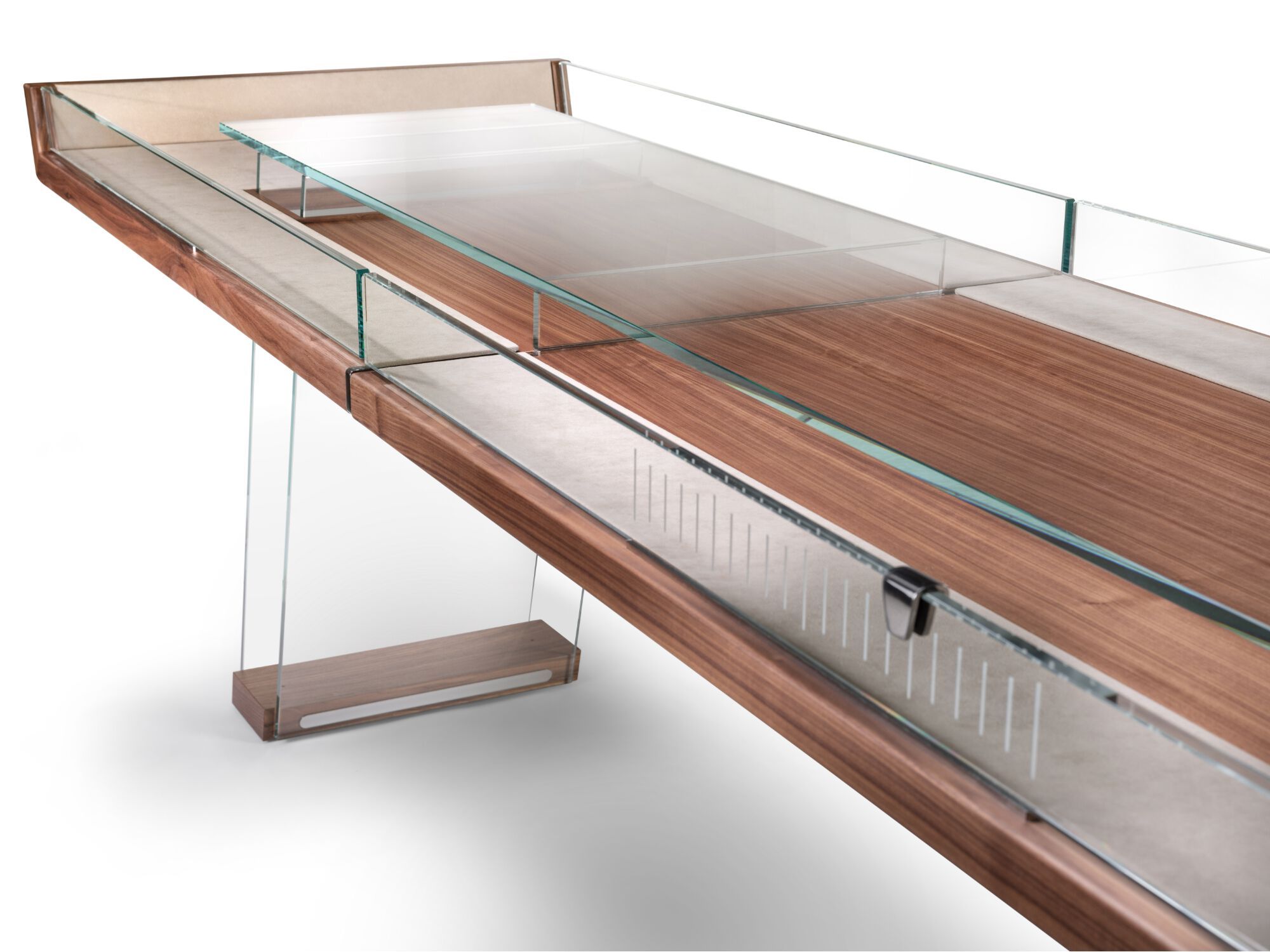 Стол для Шаффлборда из массива дерева и стекла Impatia ARCH-00098020 - Вид №5