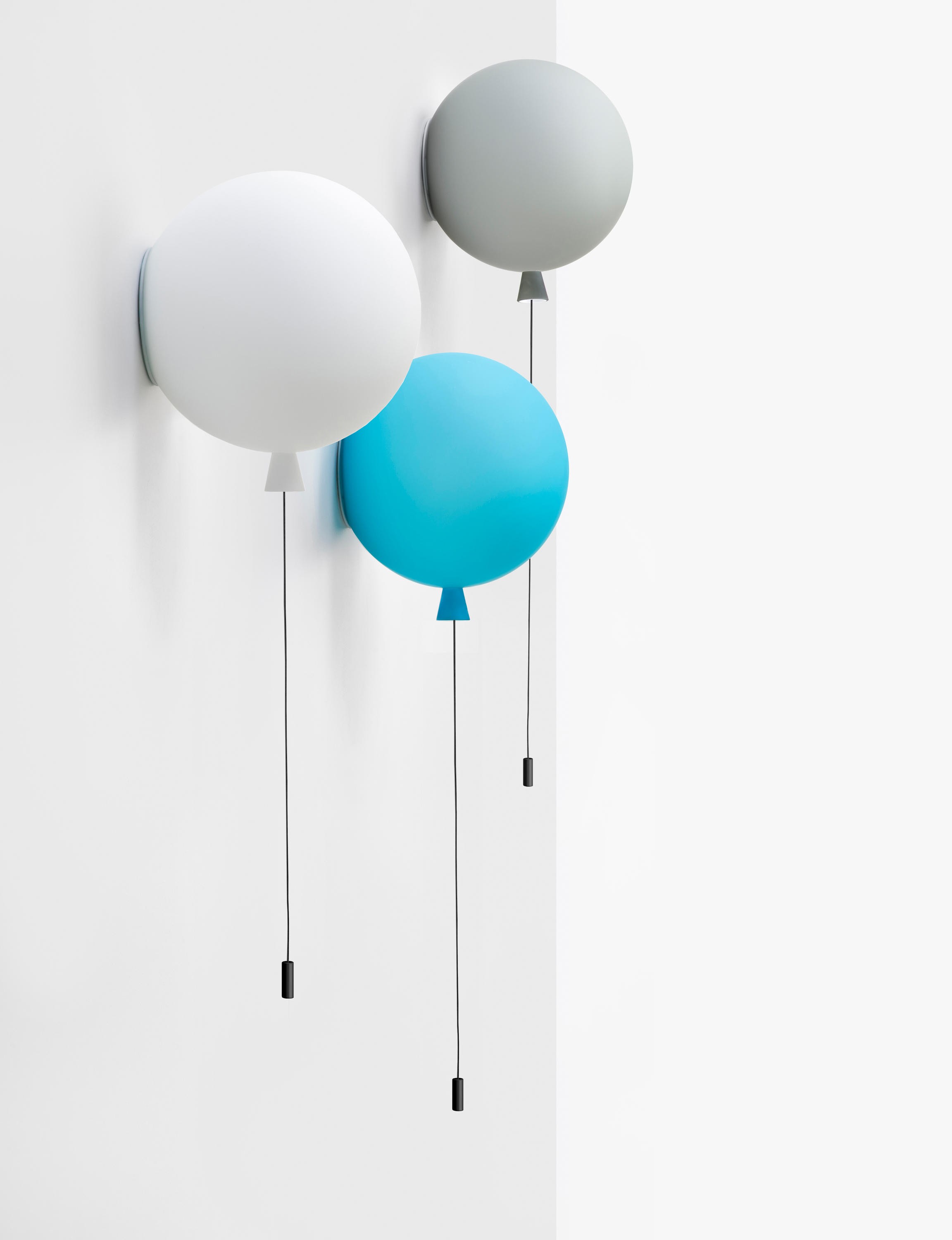 Brokis MEMORY WALL D250 белый матовый настенный светильник воздушный шар 115713 - Вид №1