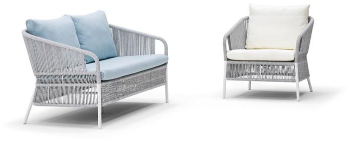 Varaschin 2-местный садовый диван из синтетического волокна Cricket sun-id-1462371 - Вид №1