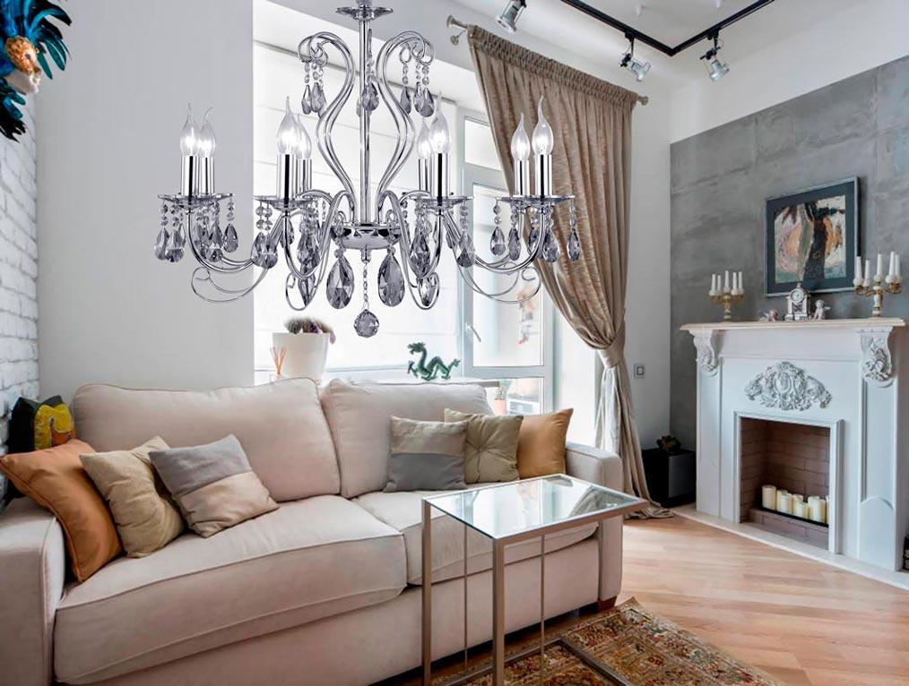 Подвесная люстра Newport 10808/S chrome NEWPORT ДИЗАЙНЕРСКИЕ 137481 Хром  - Вид №1