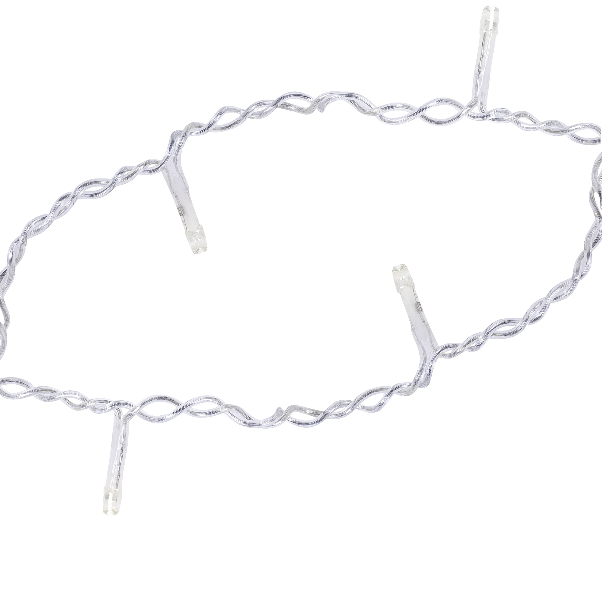 82061436 Электрогирлянда наружная «Занавес» 20 м 96 LED холодный белый Santreyd  - Вид №2