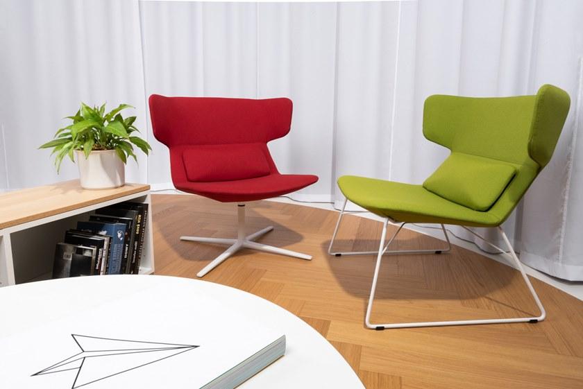 LD Seating Вращающееся кресло из ткани с 4 спицами Flexi lounge sun-id-1414454 - Вид №10