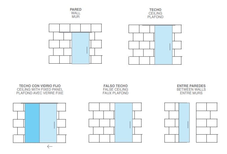 Система раздвижных дверей Saheco ESSENTIAL GLASS XL ARCH-00053740 - Вид №3