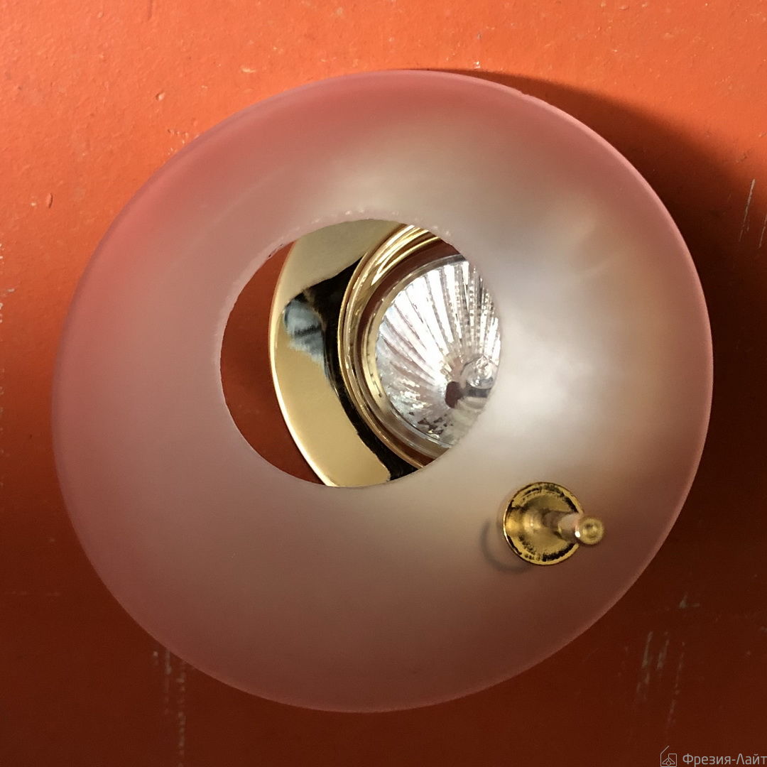 Arkos 6033-00-21-О (круг роз./зол.) светильник встраиваемый потолочный 1479