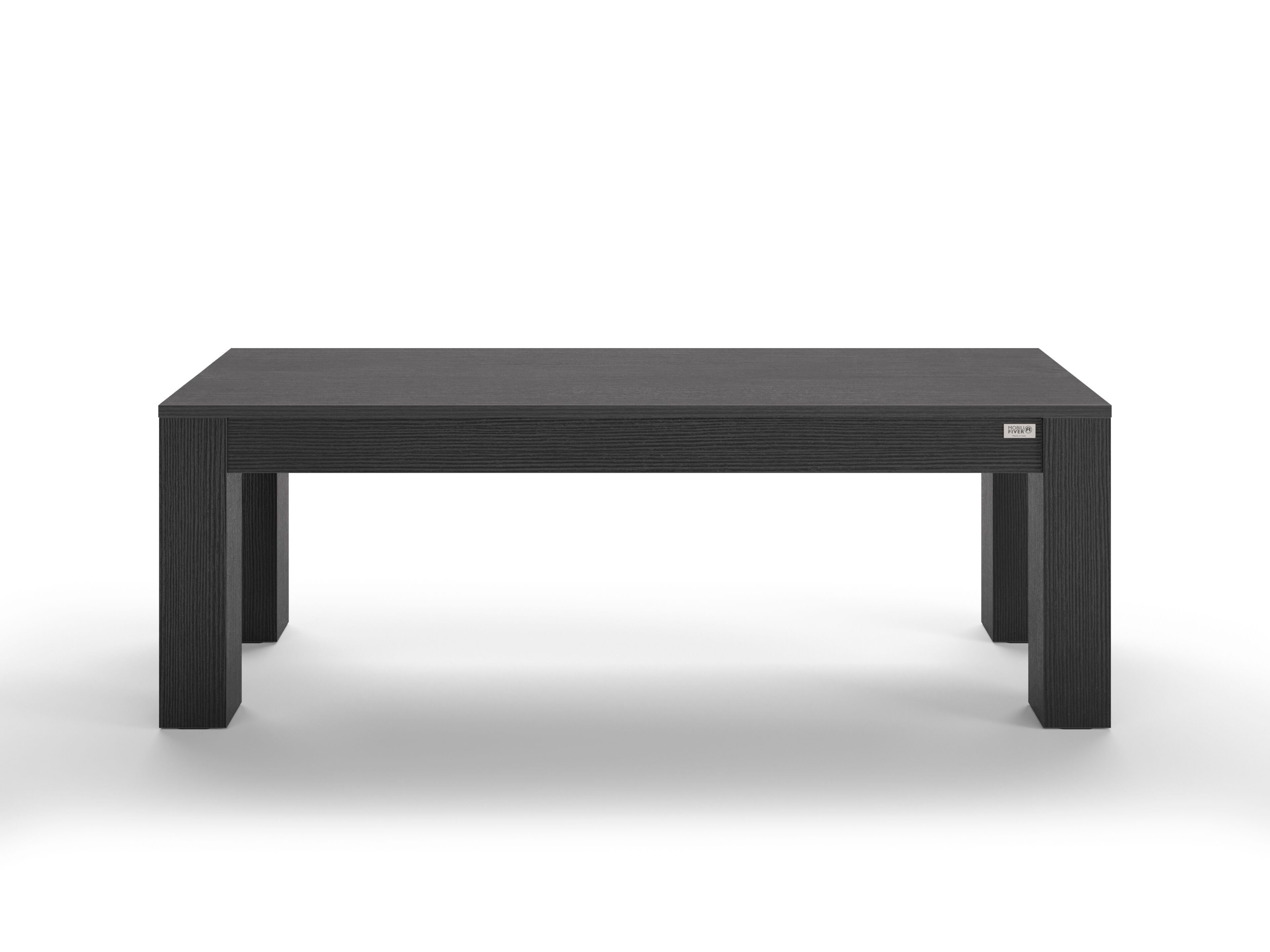 Скамейка из черного ясеня Mobili Fiver Rachele ARCH-00127762 - Вид №1