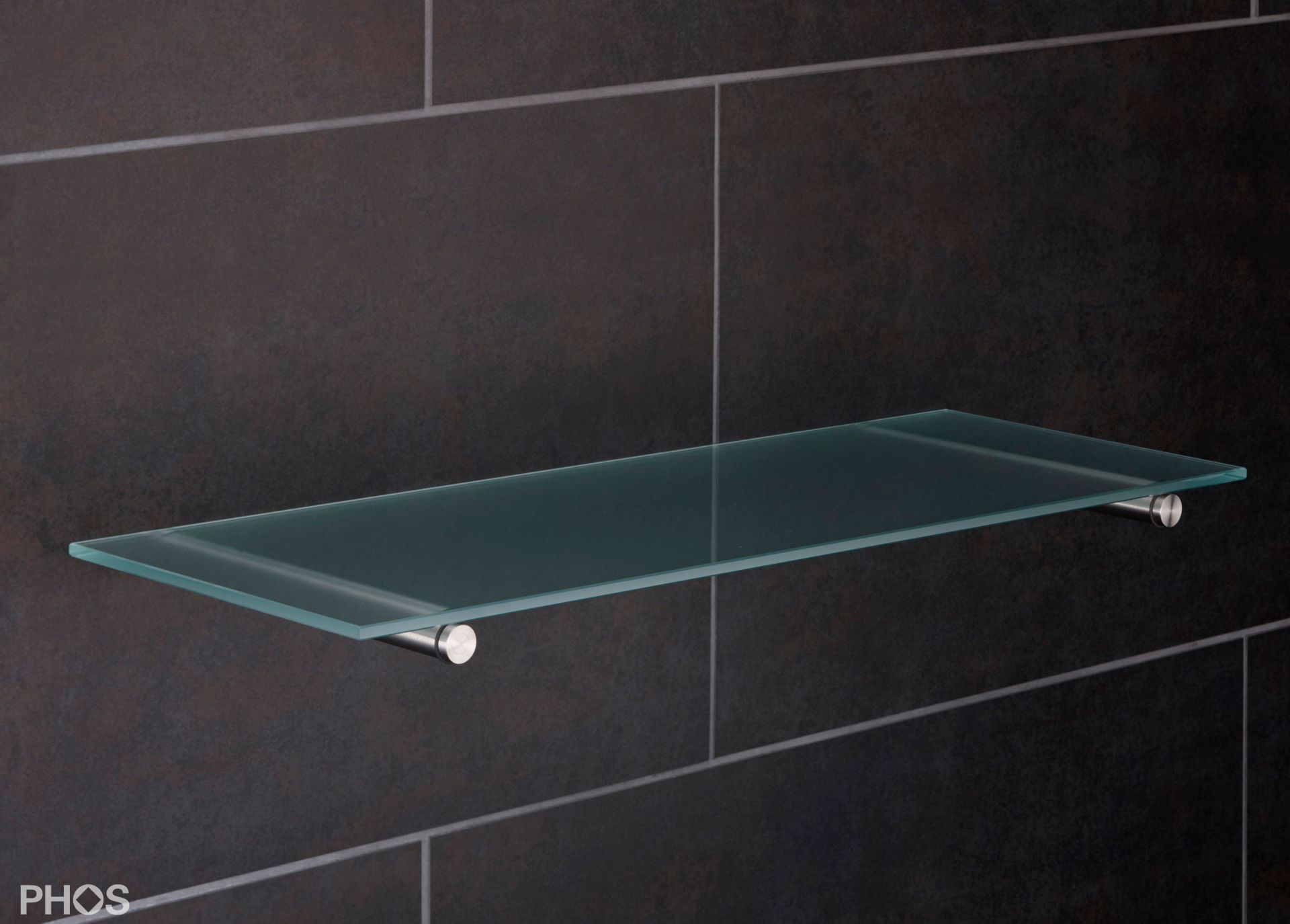 GTA16-200 Держатель стеклянной полки, длина 20 см PHOS  - Вид №1