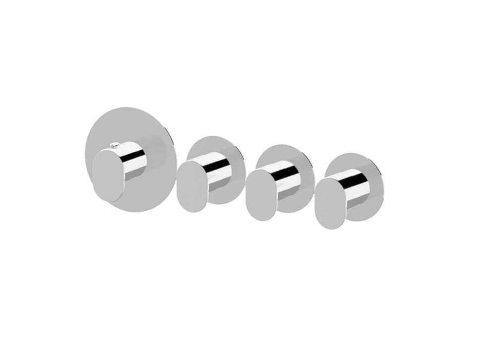 Термостатический смеситель для душа с 4 отверстиями Newform многофункциональные термостаты 3 выхода ARCH-00108076