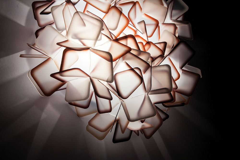 Светильник настенно-потолочный фиолетовый Clizia Medium Purple CLI78PLF0000P_000 SLAMP  00-3882833 Фиолетовый  - Вид №2