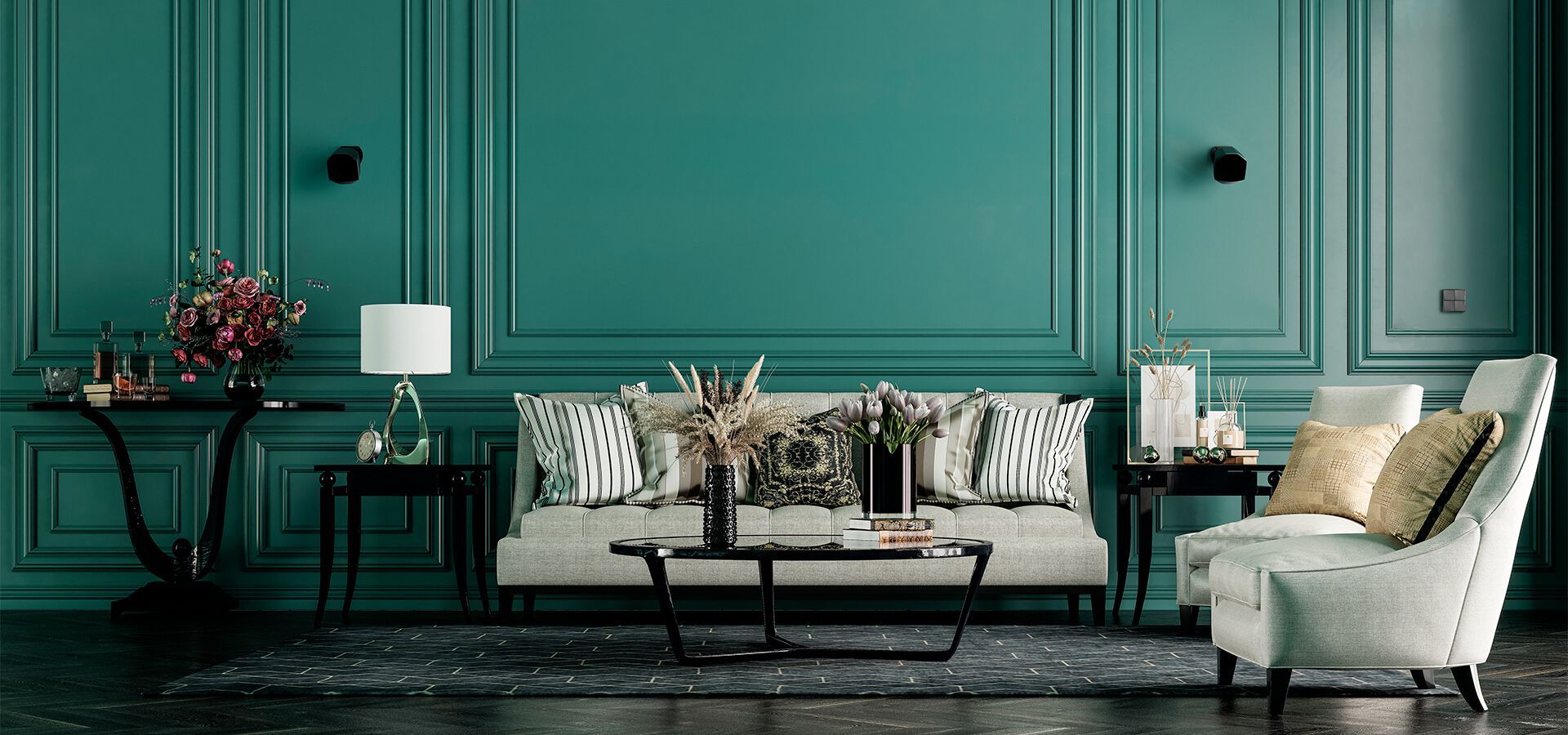 Пара настенных акустических колонок EKINEX Sentio ARCH-00008532 - Вид №1