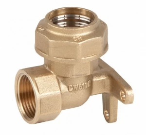 GENEBRE 0049 06 Угловой соединитель с внутренней резьбой «L» с настенным креплением