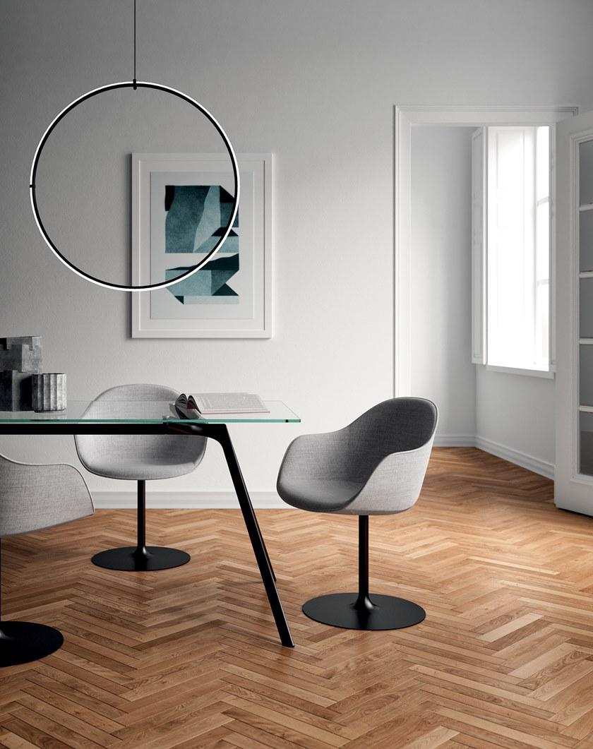 Alias Прямоугольный стол из алюминия и стекла Dry 45a - Вид №5