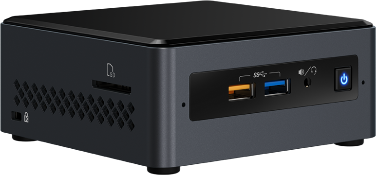 BOXNUC7PJYH2 Nettop nuc, pentium j5005, 2.8 ghz, ddr4 sodimm (up to 2400mhz/8gb), vga (2xhdmi 2.0), 4xusb3.0, 1x2.5 hdd, wifi+bt, sdxc, powercord eu, 961277 Intel Santreyd 