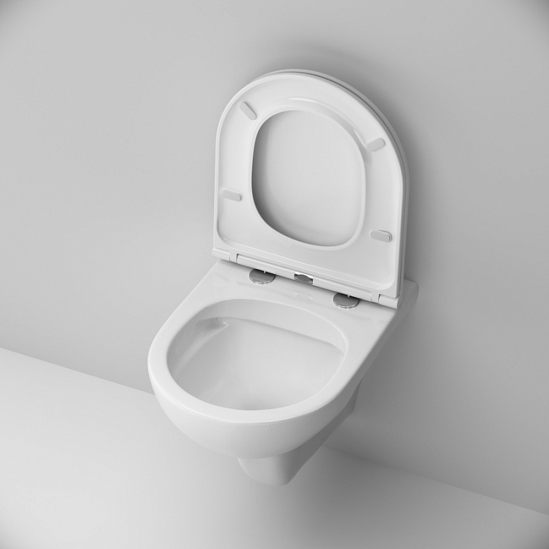 IS49001.901700 Инсталляция с клав Pro L белый с подвесным унитазом FlashClean с сид м/лифт AM.PM Gem - Вид №3