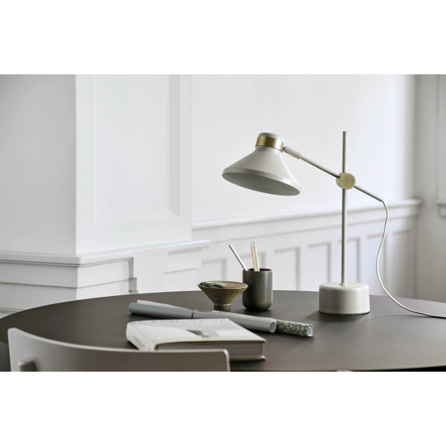 Лампа настольная MR, D19 см, темно-синяя матовая Frandsen 2275304011 - Вид №1