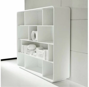 IFT Открытый лакированный офисный книжный шкаф Sestante