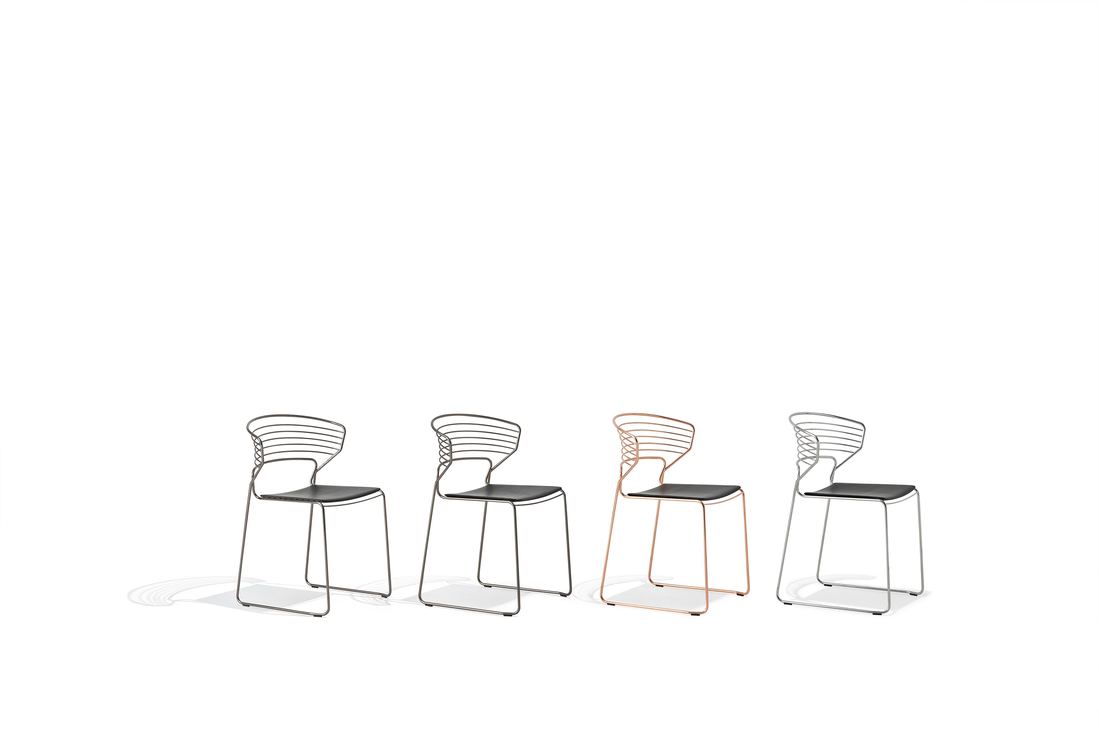 Штабелируемый стальной стул Desalto Koki Wire ARCH-00022153 - Вид №6