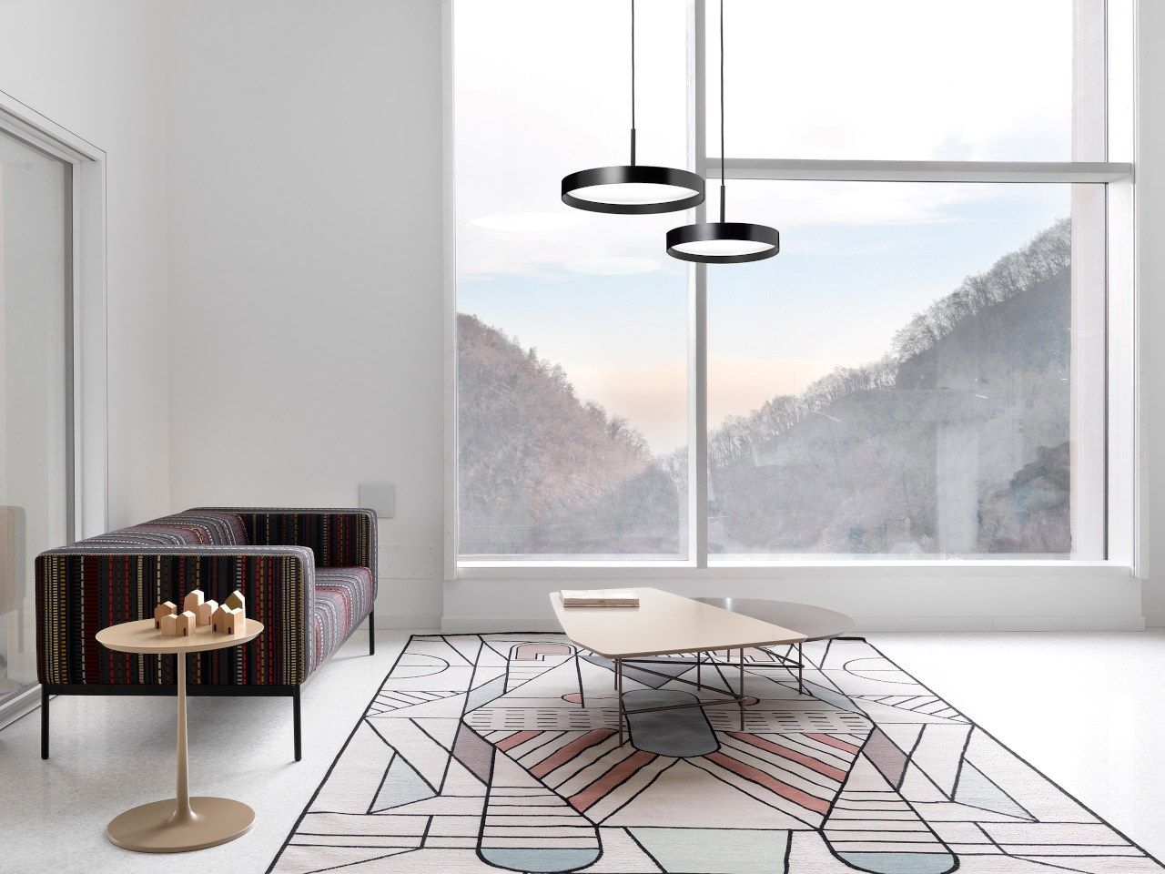 Светодиодный подвесной светильник из листового металла ENGI ARCH-00091509 - Вид №1