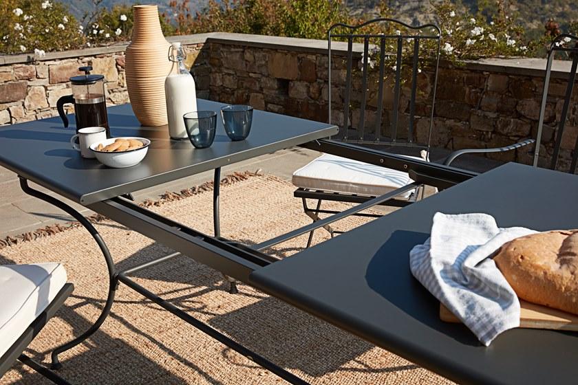 Unopiù Раздвижной прямоугольный железный стол Toscana Artav - Вид №4