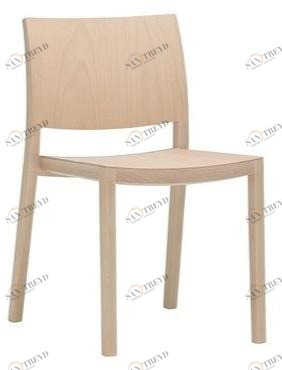 Andreu World Штабелируемый деревянный стул Duos Si2750