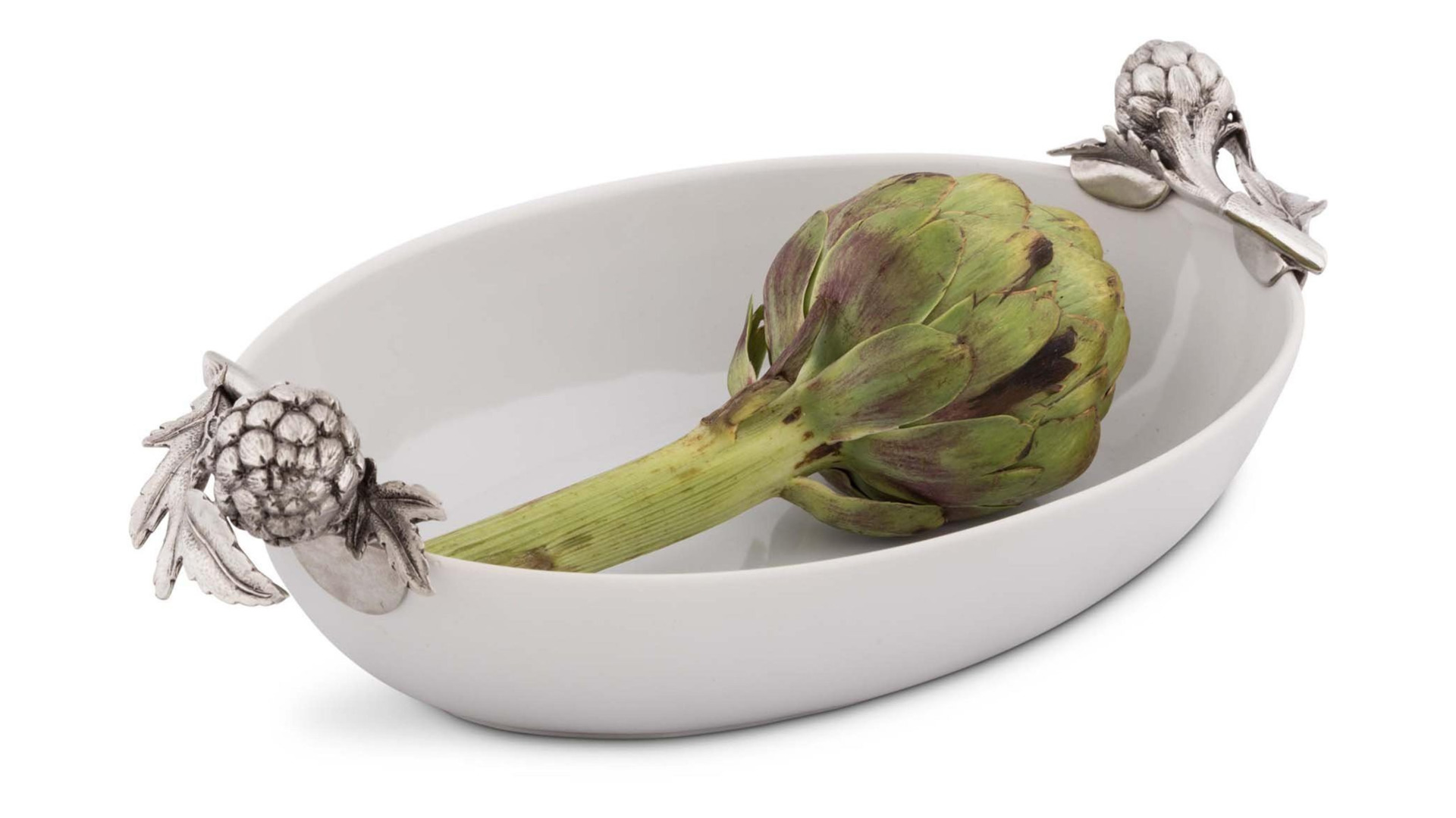 10648842 Vagabond House Блюдо сервировочное Vagabond House Артишок 36х22см, керамика Керамика  - Вид №2