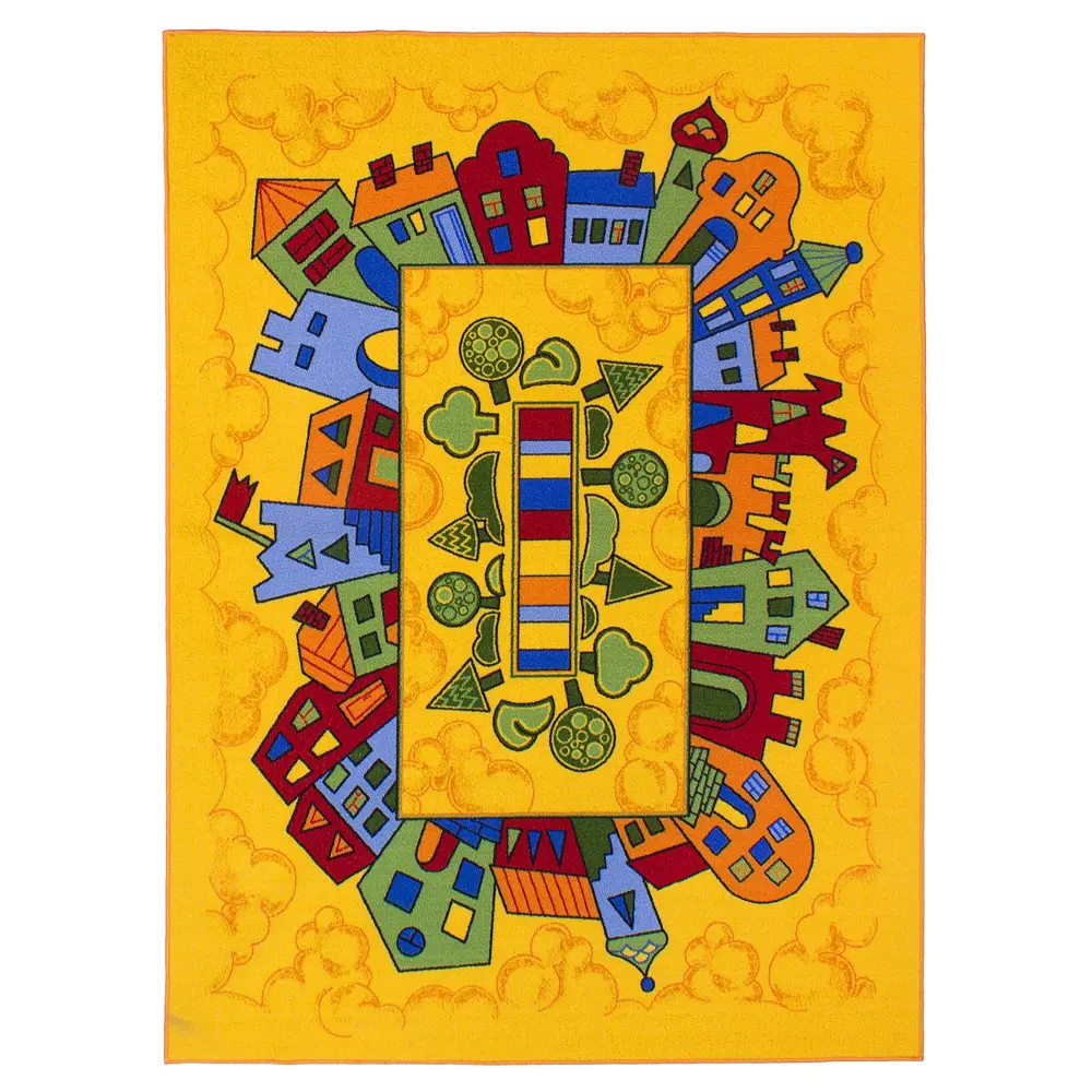 Ковёр детский Город 209 1.5x2 м полиамид ВИТЕБСКИЕ КОВРЫ STLM-2138814