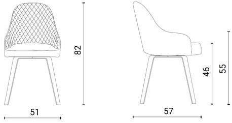 Ozzio Italia Мягкое кресло с подлокотниками  S051  - Вид №3